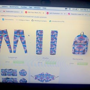 Design collage clothing and utilities